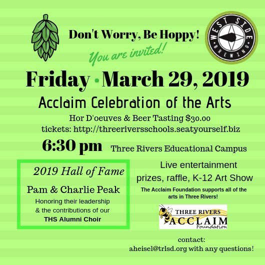 Acclaim Celebration of the Arts Event. March 29, 2019. 